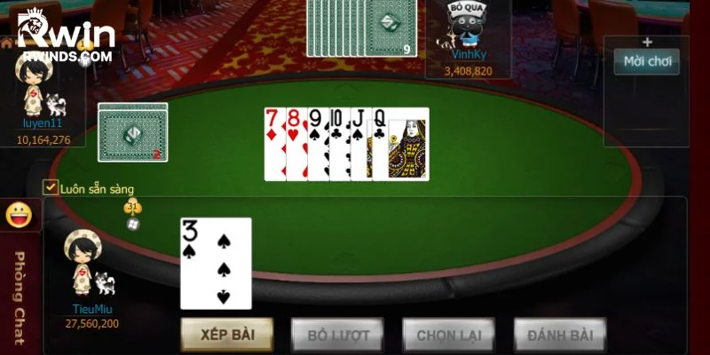 Ưu tiên đánh dây để chiến lợi thế trong bài sâm lốc